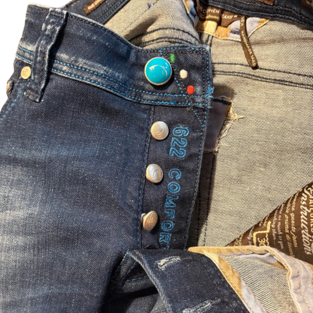 Jacob Cohën 622 Slim fit Jeans (Navy)