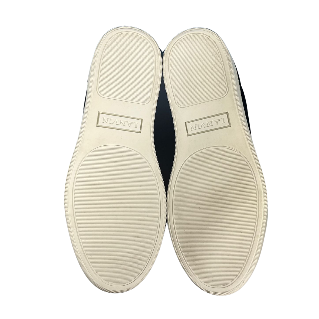 Lanvin Cap Toe Sneakers (Black) (New)