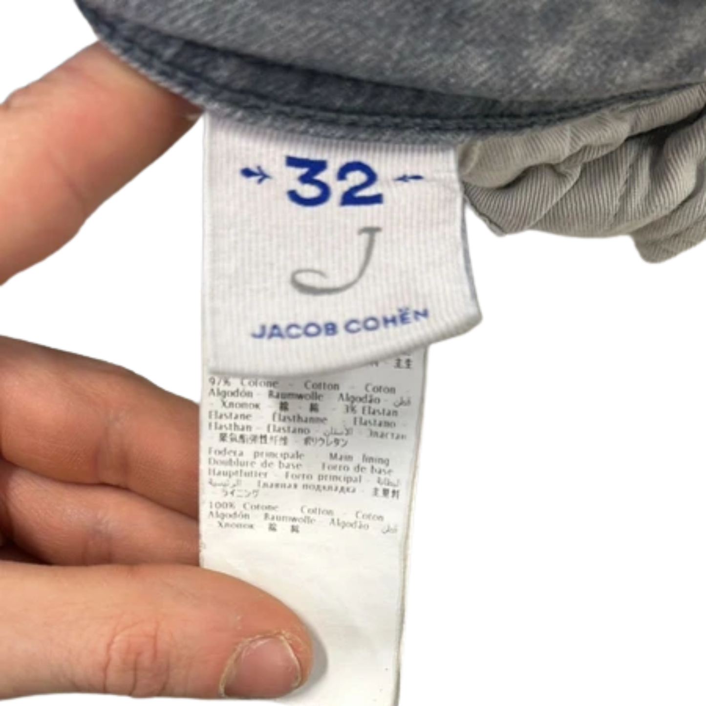 Jacob Cohën 622 Slim Fit Jeans (Grey)