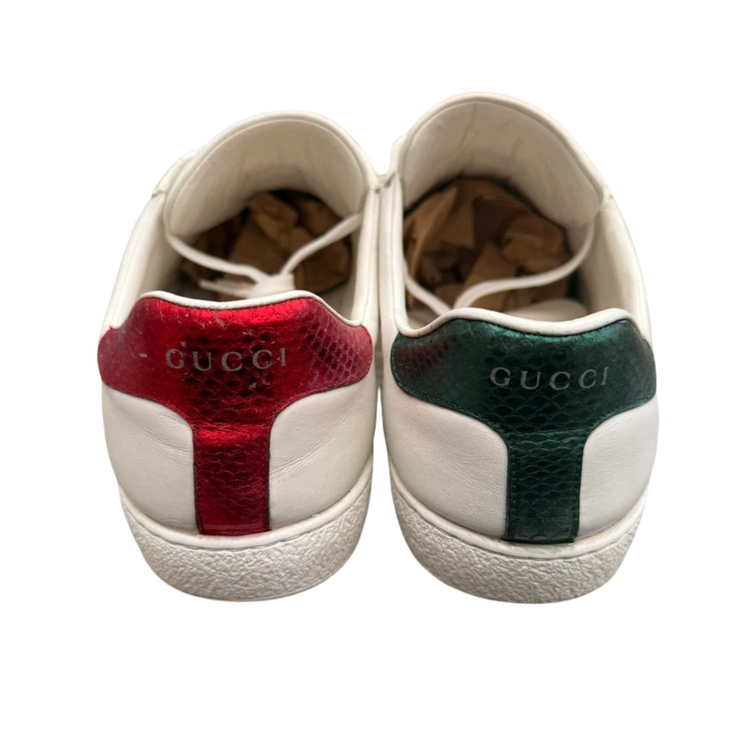 Gucci Ace Sneakers (White)