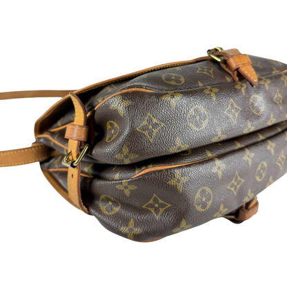Louis Vuitton Saumur 30 Monogram Handbag (Brown) (Vintage)