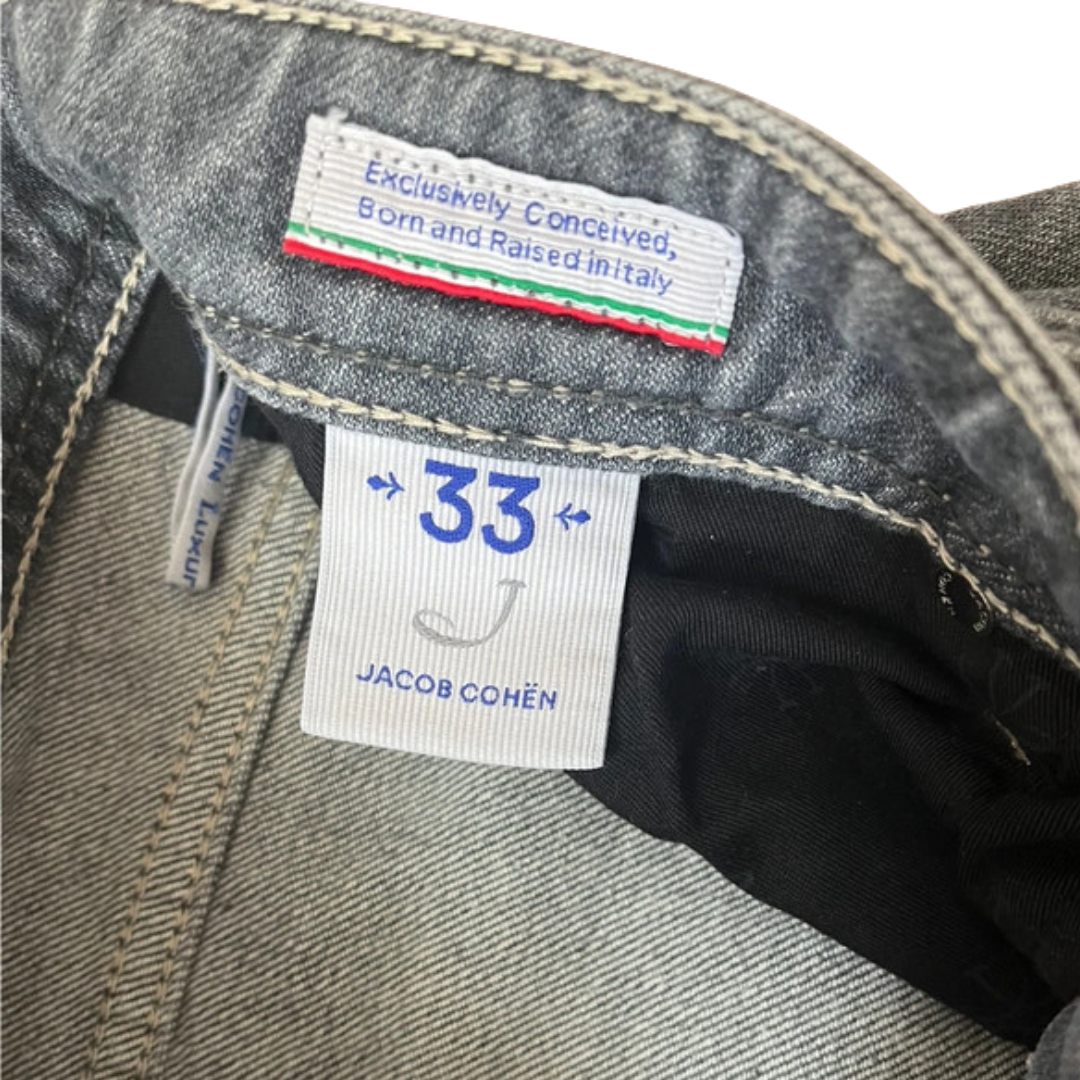 Jacob Cohën 622 Slim Fit Jeans (Grey)