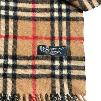 Burberry Scarf (Beige) (Vintage)