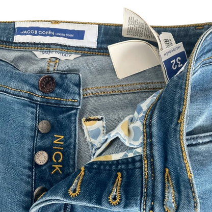 Jacob Cohën Nick Slim fit Jeans (Navy Blue)