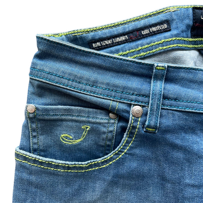Jacob Cohën 688 Limited Edition Slim fit Jeans (Navy Blue)
