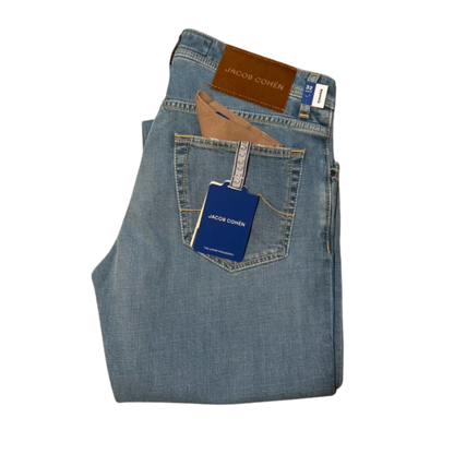 Jacob Cohën Nick Slim Fit Jeans (Blue) (New)