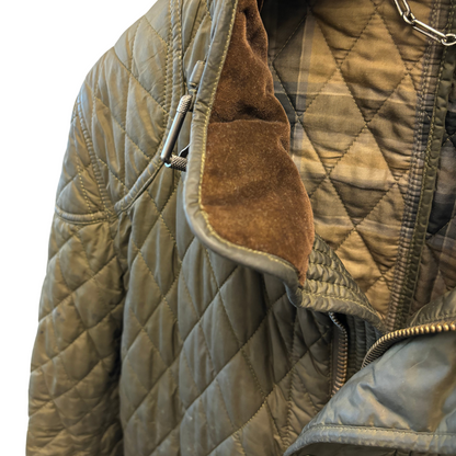 Belstaff Quilted Jacket (Olive Green)