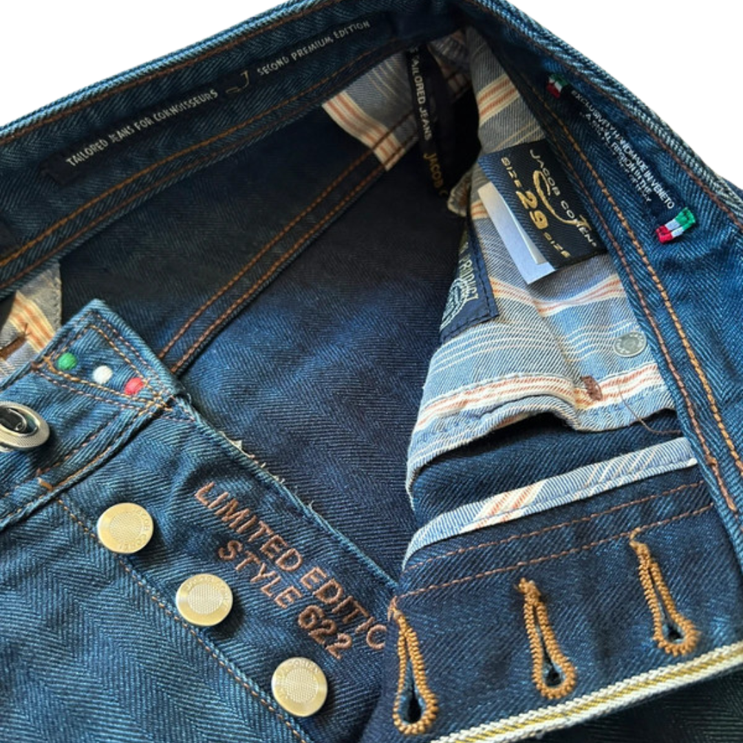 Jacob Cohën Limited Edition 622 Slim fit Jeans (Navy)