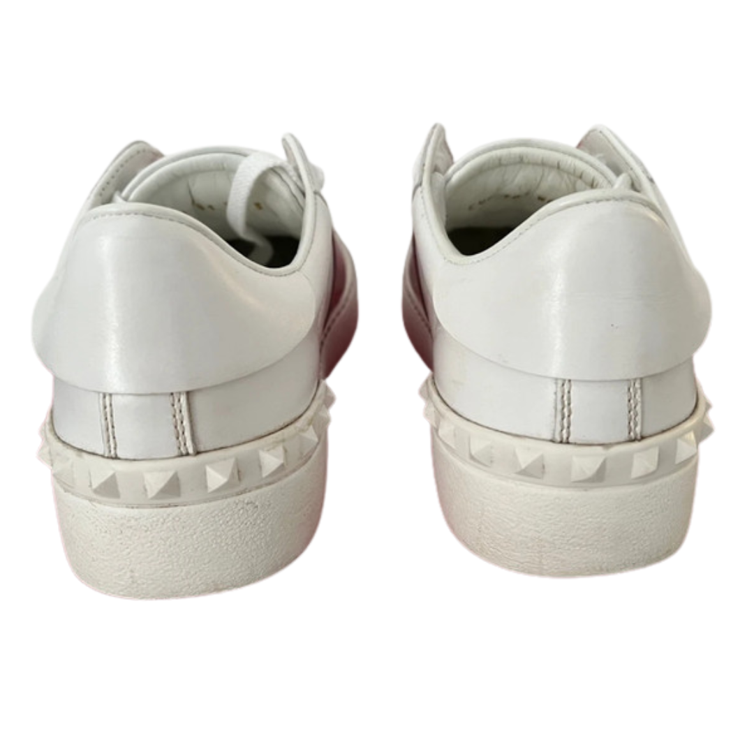 Valentino Garavani Open Sneakers (White Pink) (Womens)