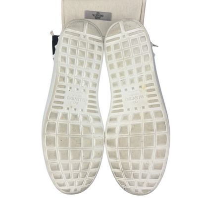 Valentino Garavani Open Sneakers (White Burgundy)