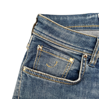 Jacob Cohën Bard Slim fit Jeans (Navy Blue)