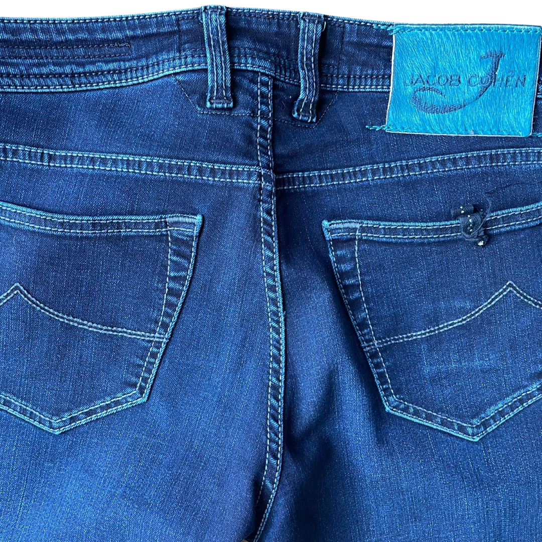 Jacob Cohën 688 Special Edition Slim Fit Jeans (Navy)