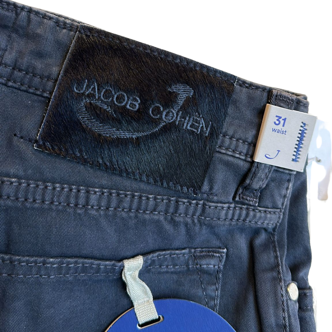 Jacob Cohën 688 Slim Fit Jeans (Navy) (New)