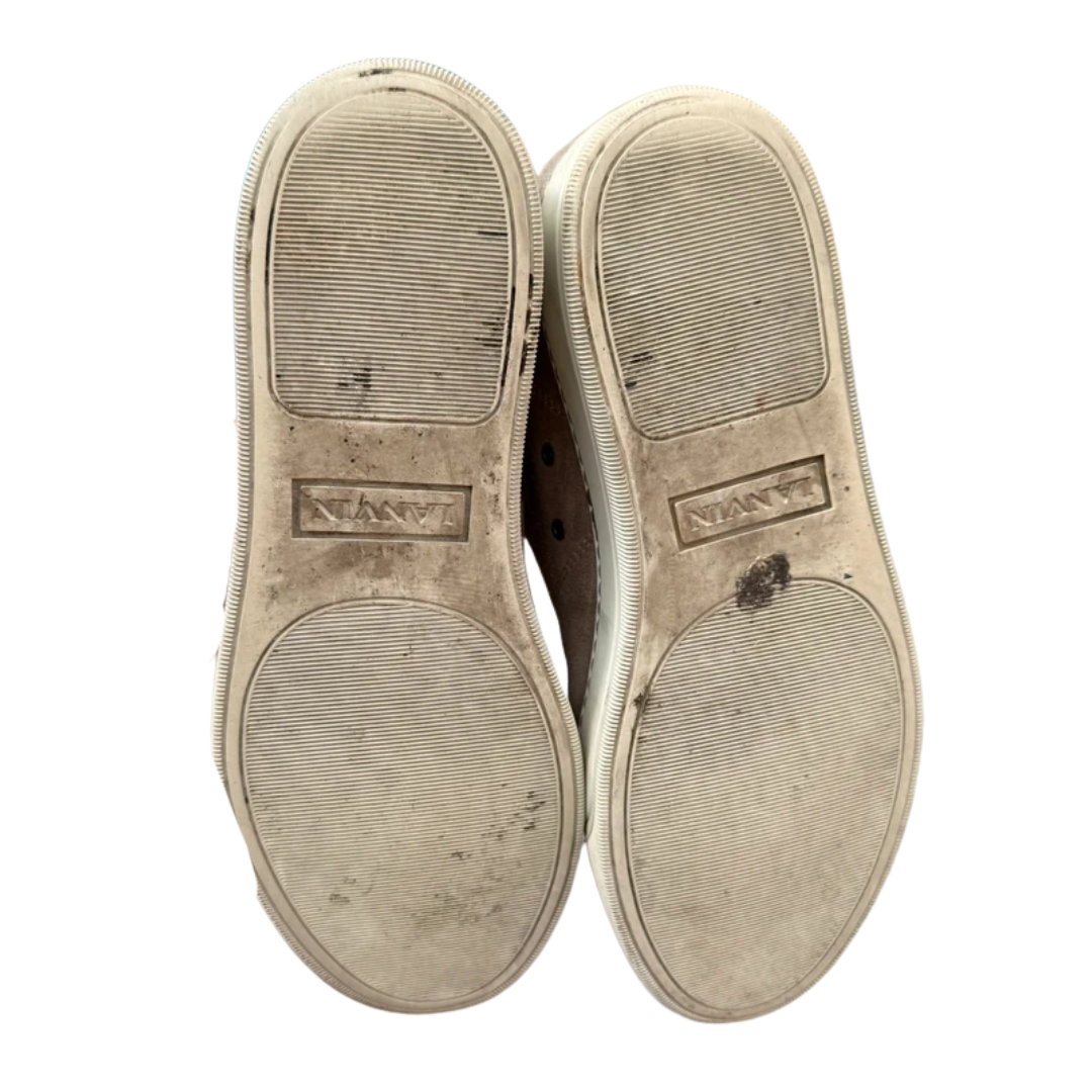 Lanvin Cap Toe Sneakers (Beige)