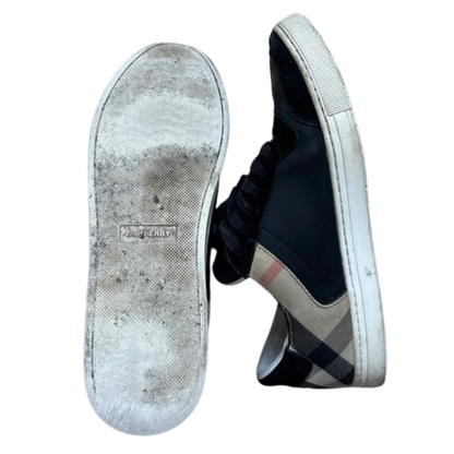 Burberry Checkered Low Sneakers (Black)