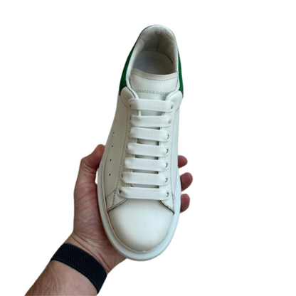 Alexander Mcqueen Sneakers (White Green) (Womens)