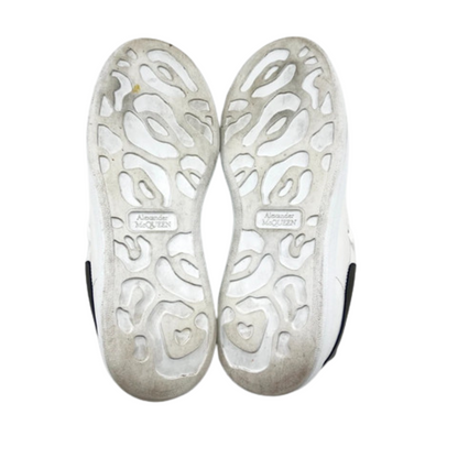 Alexander Mcqueen Sneakers (White Silver) (Womens)
