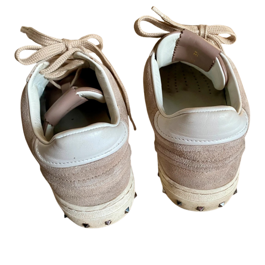 Valentino Garavani Flycrew Sneakers (Pink) (Womens)
