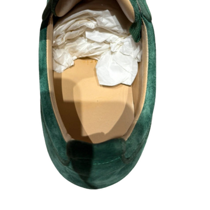 Christian Louboutin Louis Junior Spike Sneakers (Green)
