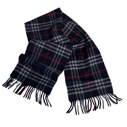 Burberry Vintage Scarf (Navy)