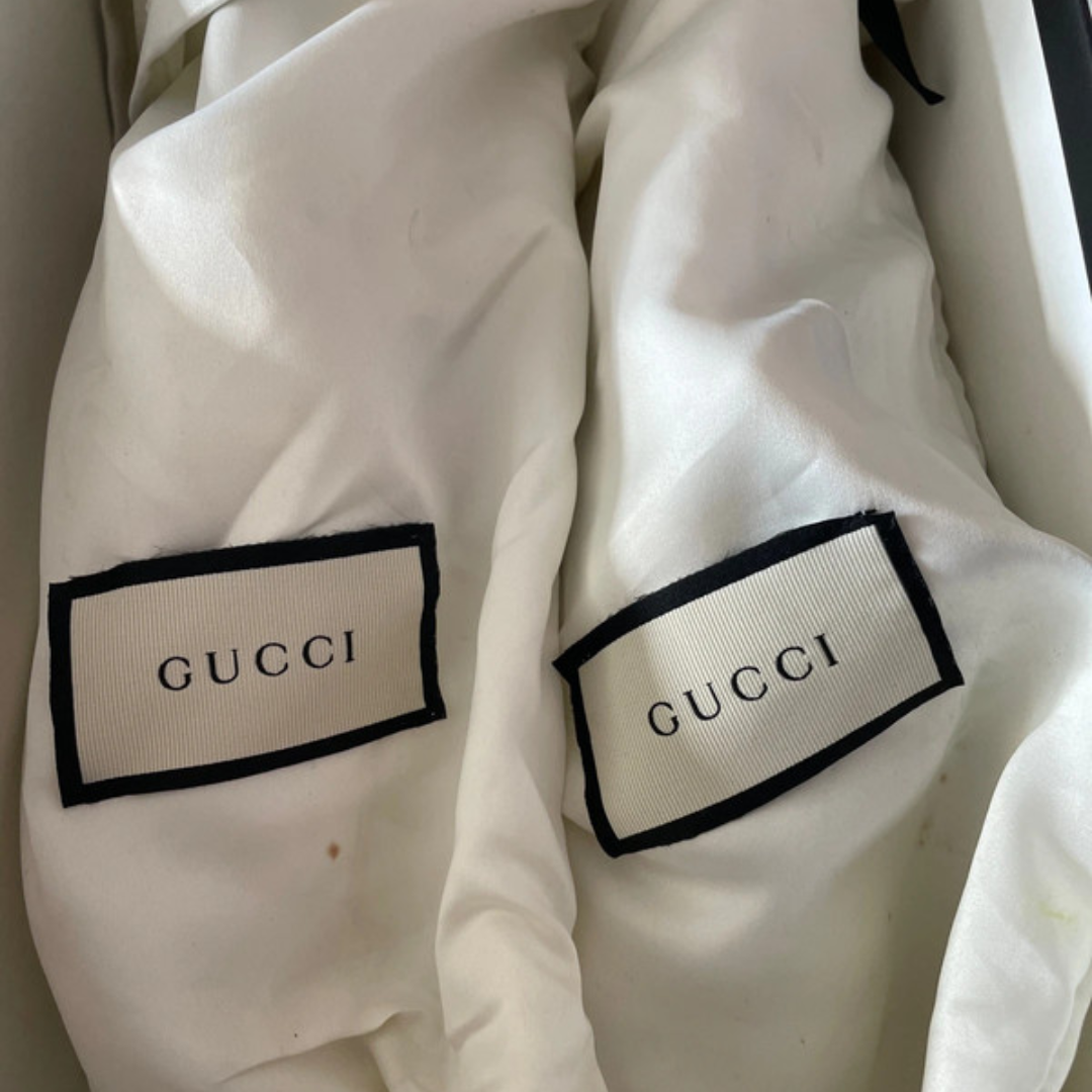Gucci Ace Sneakers (White)