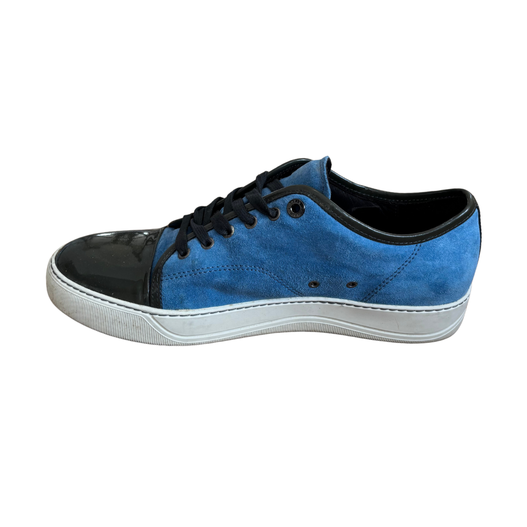 Lanvin Cap Toe Sneakers (Blue)