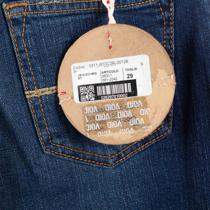 Jacob Cohën 610 Straight Fit Jeans (Navy) (New)
