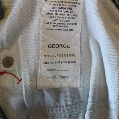 Dondup George Skinny Fit Jeans (Blue)