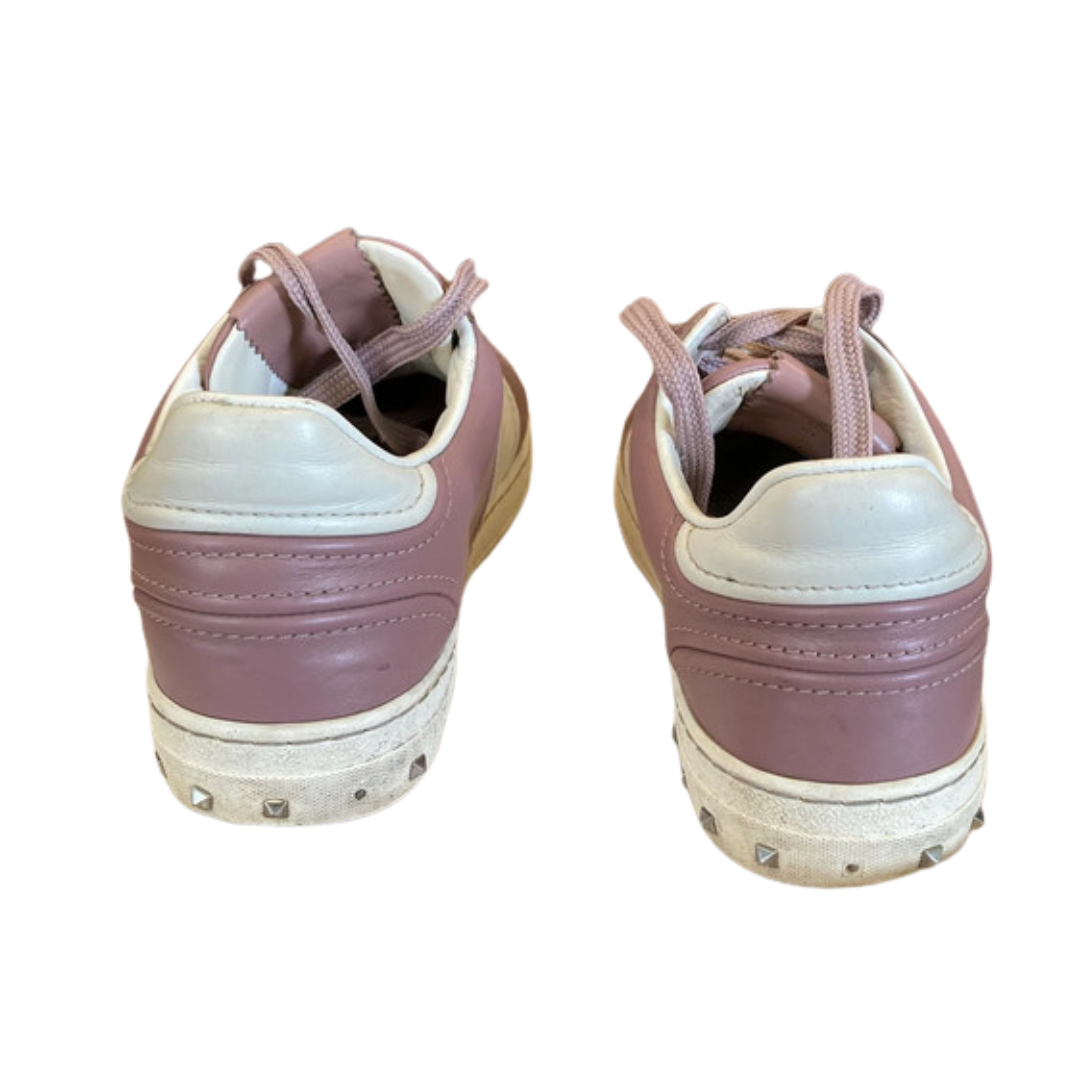 Valentino Garavani Flycrew Sneakers (Pink) (Womens)