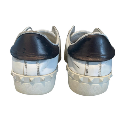 Valentino Garavani VLTN Open Sneakers (White Black)