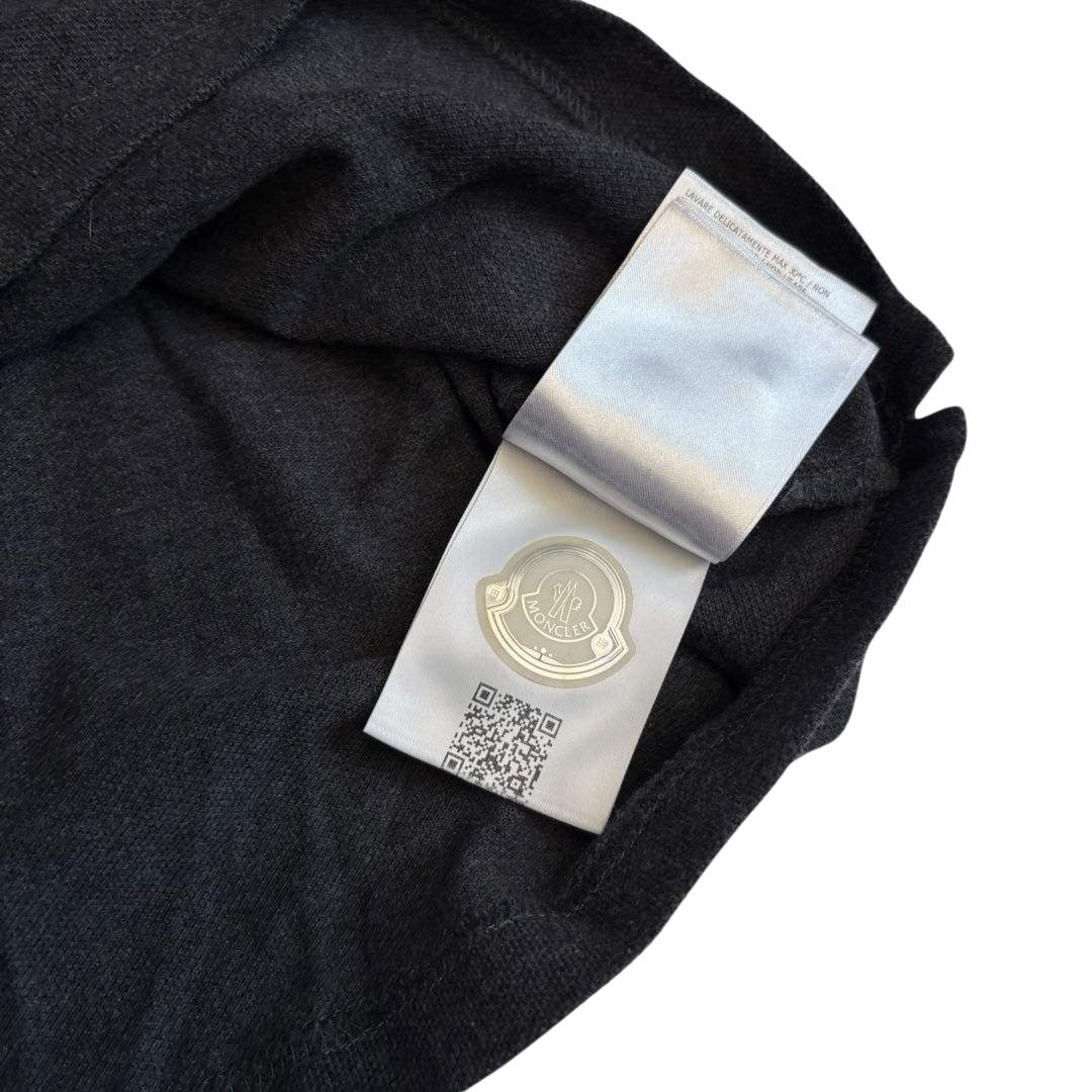 Moncler Maglia Polo Shirt (Dark Grey)