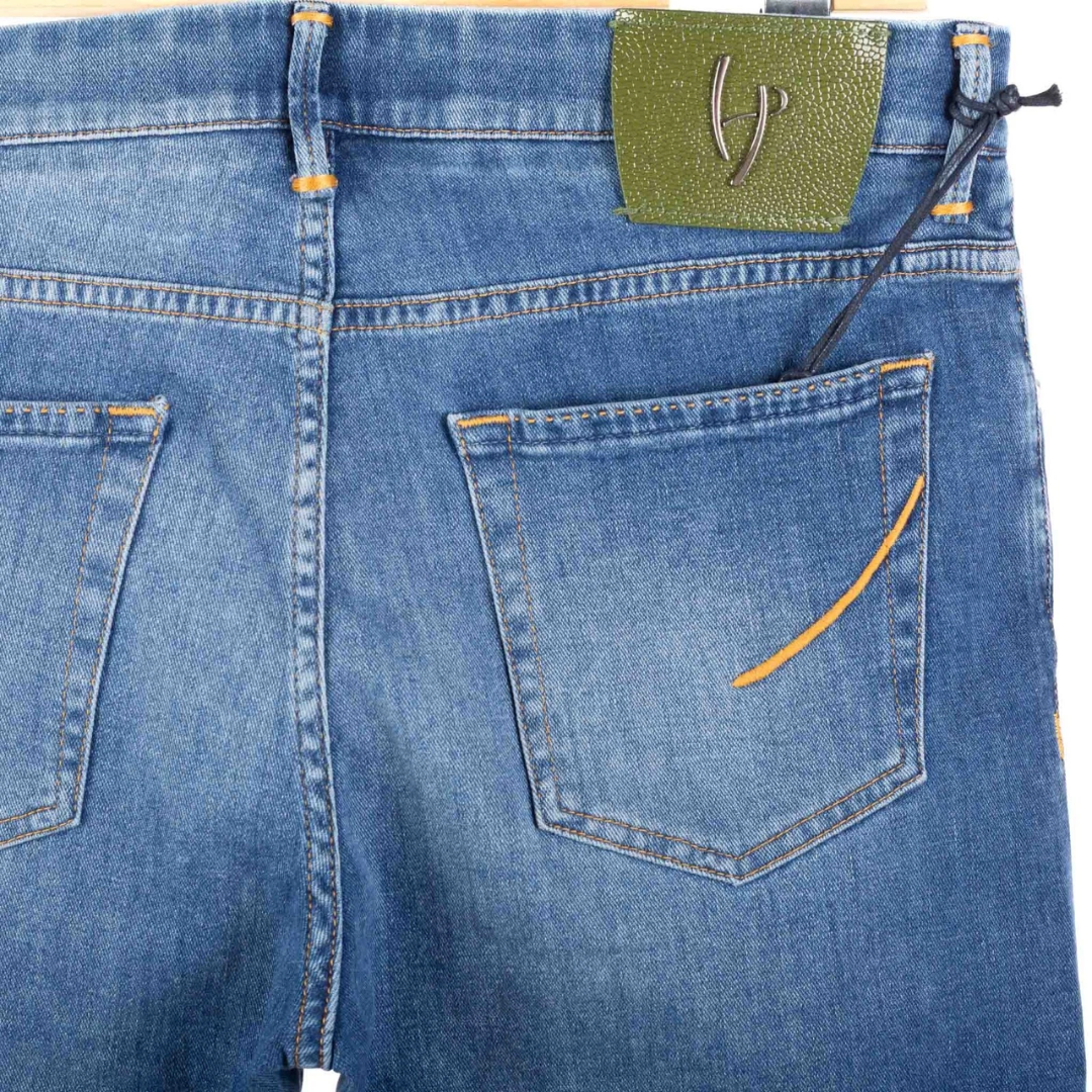 Handpicked Ravello Slim Fit Jeans (Blue) (New)