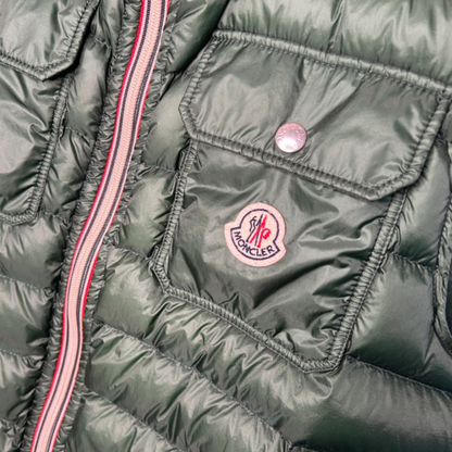 Moncler Gilet Down Vest (Dark Green)