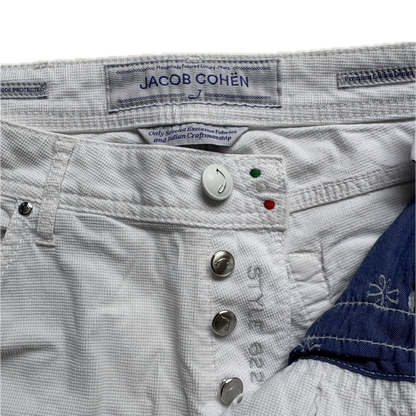Jacob Cohën 622 Slim Fit Jeans (White)