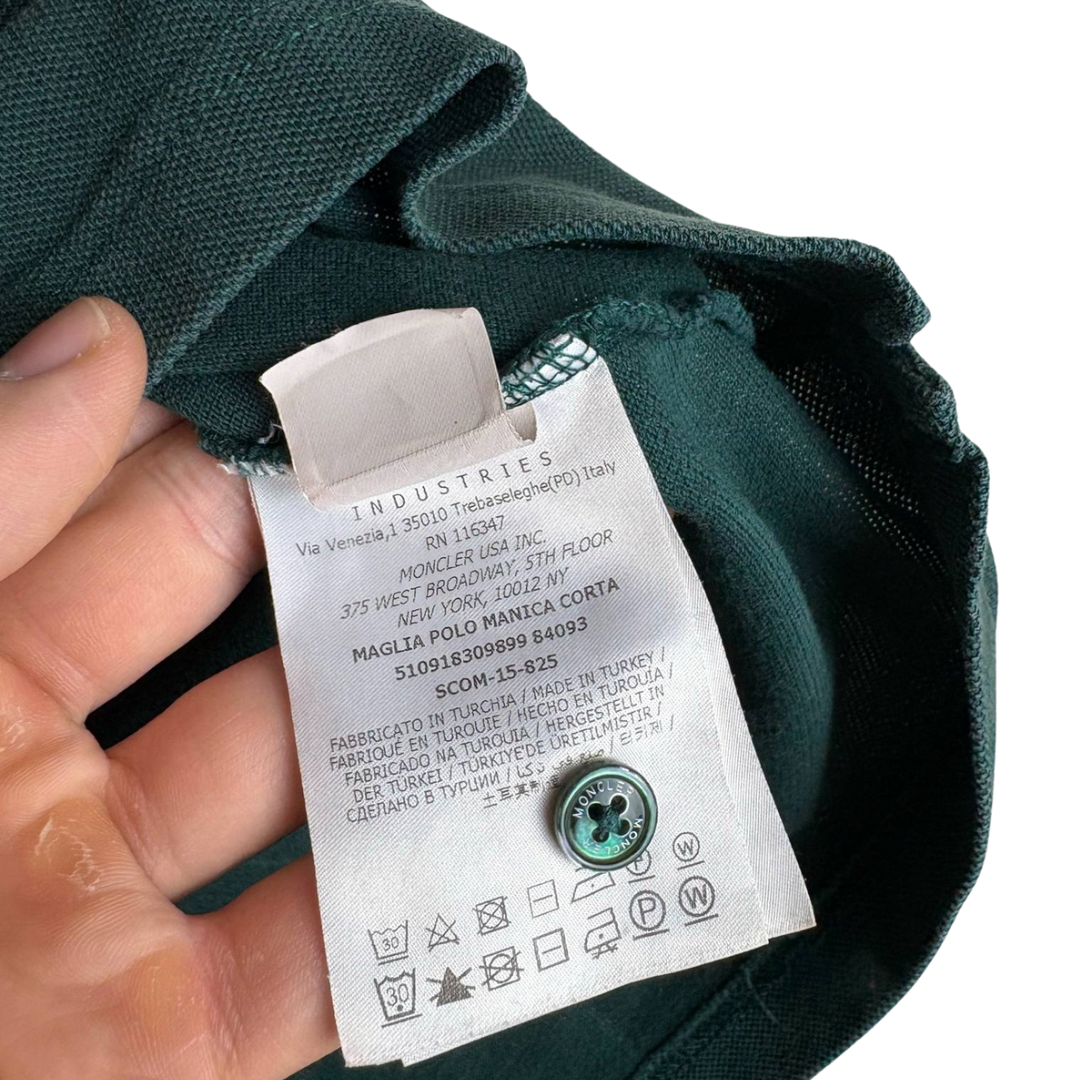 Moncler Maglia Polo Shirt (Dark Green)