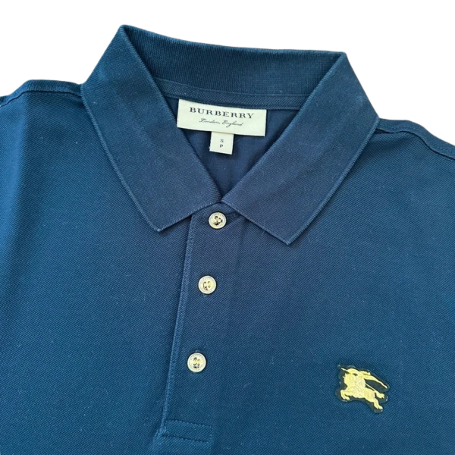 Burberry Polo Shirt (Navy)