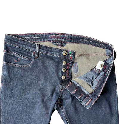 Jacob Cohën 672 Slim fit Jeans (Navy)