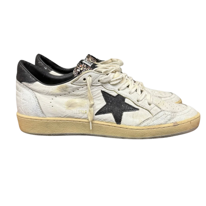 Golden Goose Ballstar Sneakers (White) (Womens)