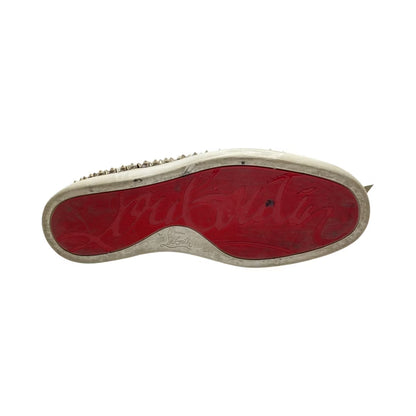 Christian Louboutin Louis Spike Loafer Sneakers (Beige)