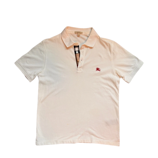 Burberry Polo Shirt (White)