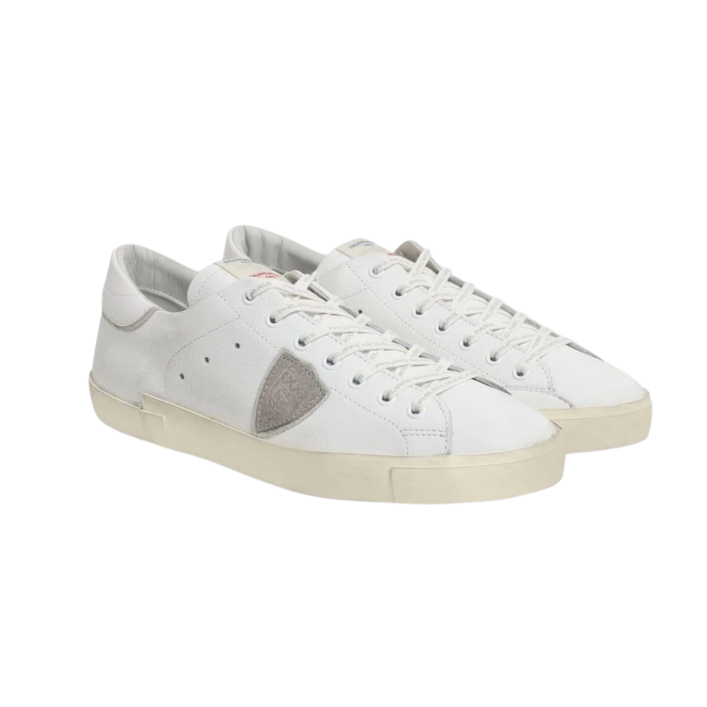 Philippe Model PRSX Sneakers ( White Heel) (New)