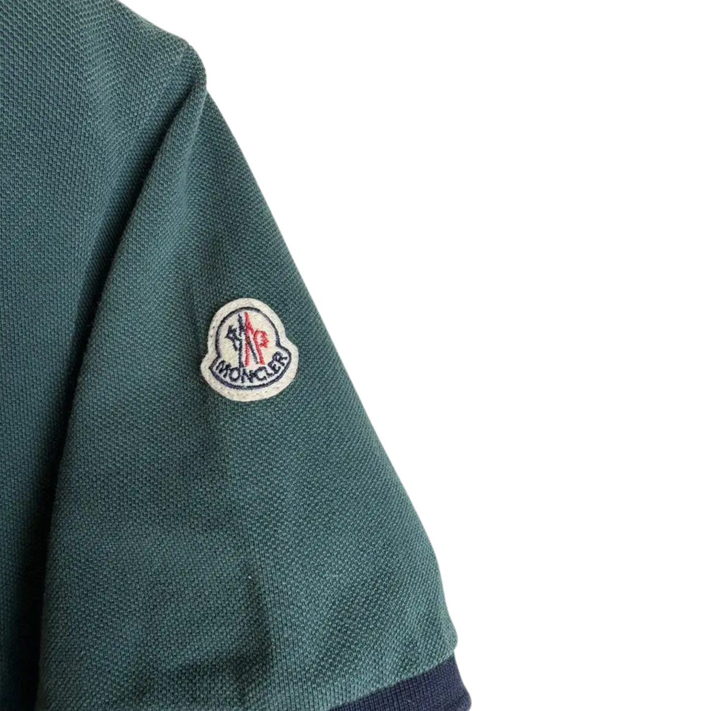 Moncler Maglia Polo Shirt (Green)