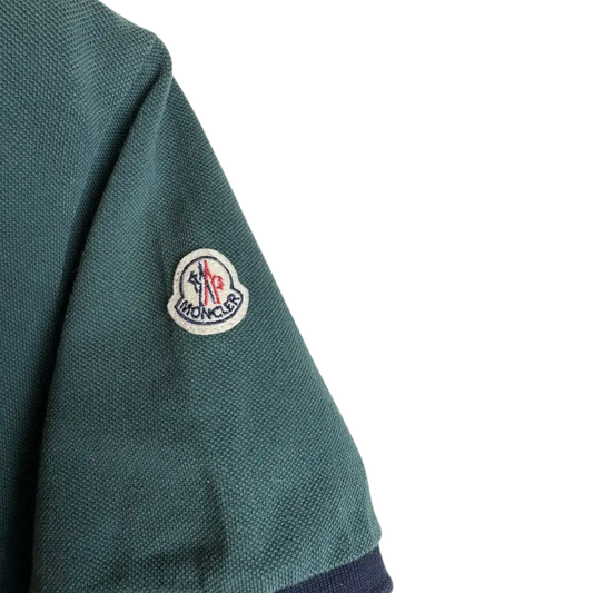 Moncler Maglia Polo Shirt (Green)