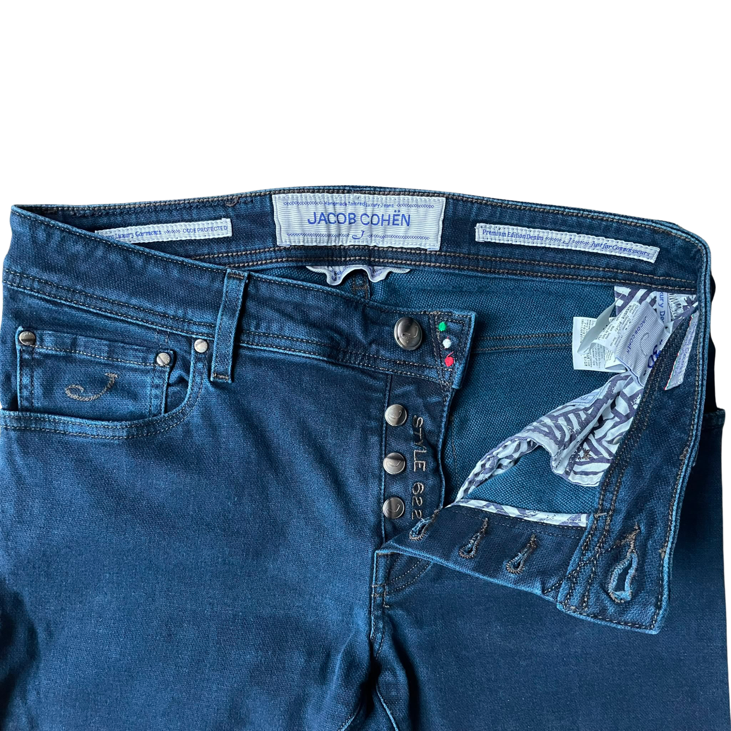 Jacob Cohën 622 Slim fit Jeans (Navy)
