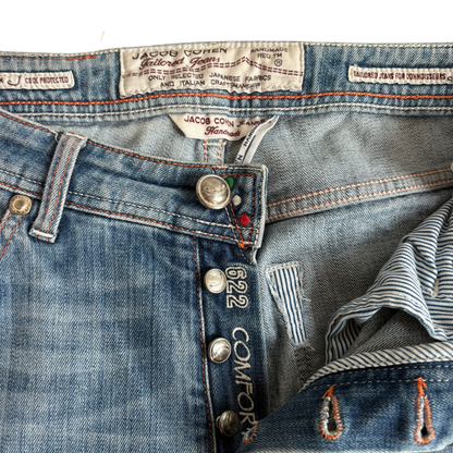 Jacob Cohën 622 Slim fit Jeans (Blue)