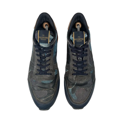 Valentino Garavani Rockrunner Sneakers (Navy Camo)