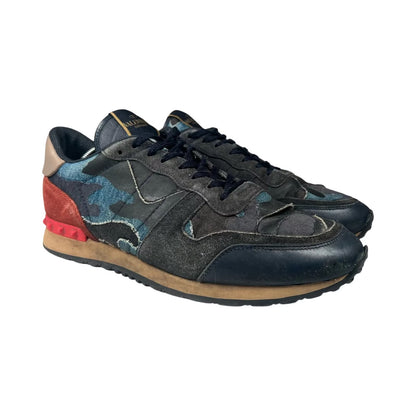 Valentino Garavani Rockrunner Sneakers (Navy Camo)