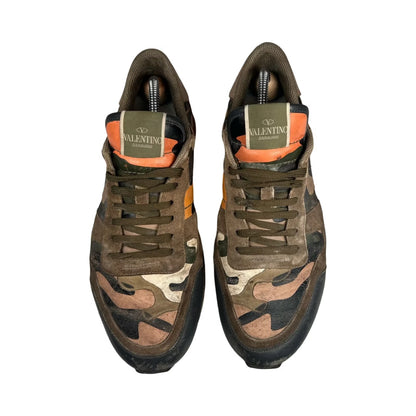 Valentino Garavani Rockrunner Sneakers (Brown)