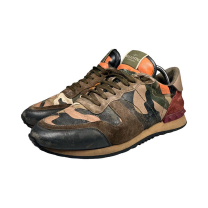 Valentino Garavani Rockrunner Sneakers (Brown)