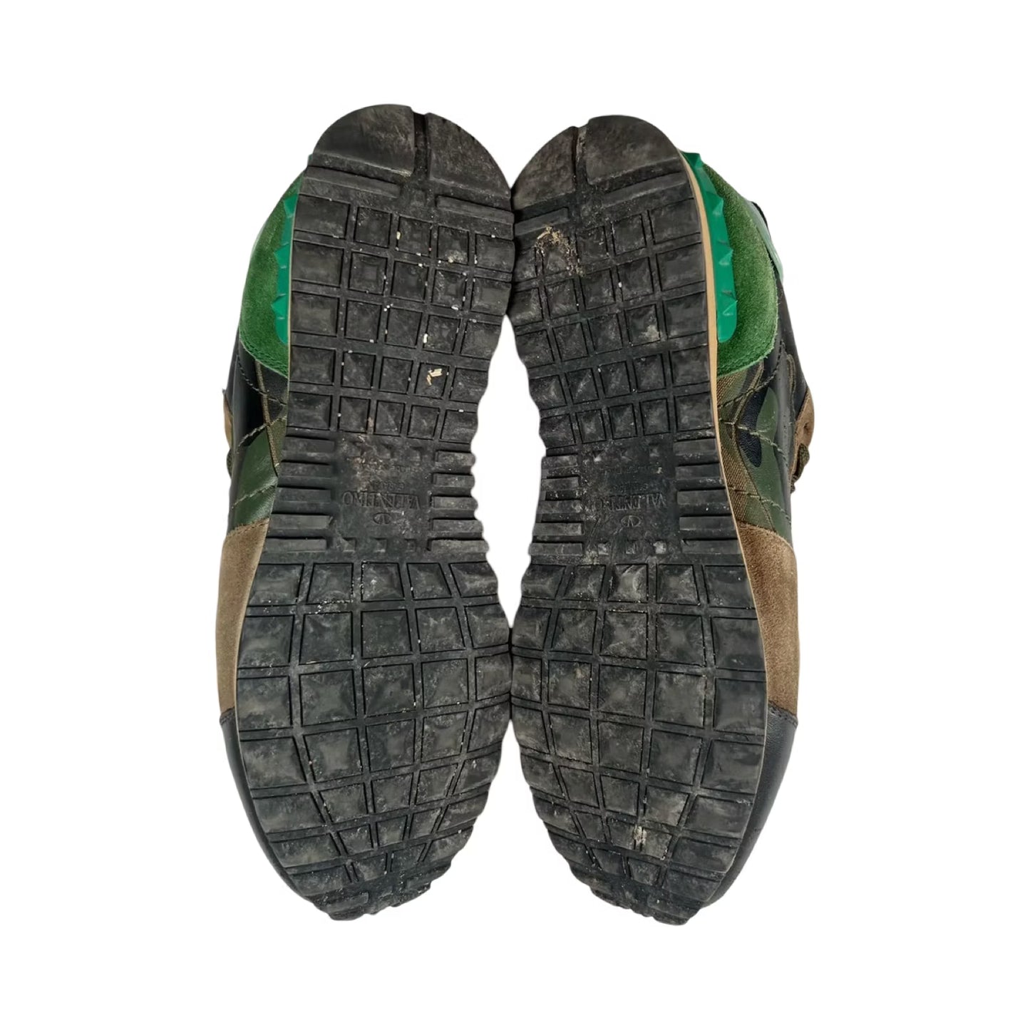 Valentino Garavani Rockrunner Sneakers (Khaki) 